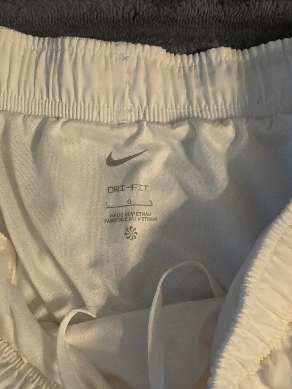 Nike White Women’s Athletic Running Shorts